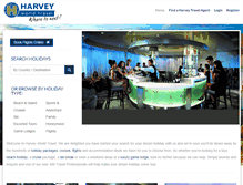 Tablet Screenshot of harveyworld.co.za