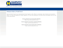 Tablet Screenshot of harveyworld.com